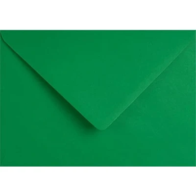 Image of C5 (162x229mm) Coloured Envelopes for A5 Greeting Cards Wedding Invitations &amp; Crafts Pack of 10 (Dark Green)