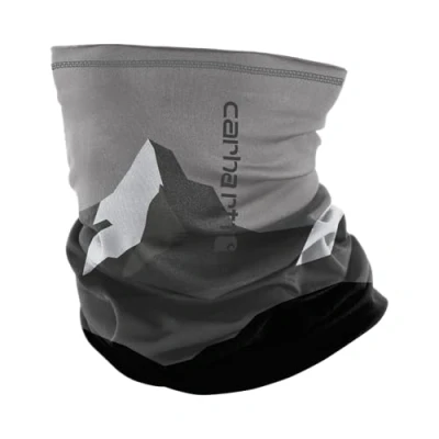 Image of Carhartt Unisex&#039;s Force Heavyweight Neck Gaiter, Mountain Print Black/Shadow, One Size