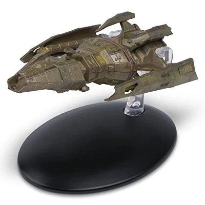 Image of Star Trek Hirogen Hunter Warship Model Official Starships Collection by Eaglemoss Collections