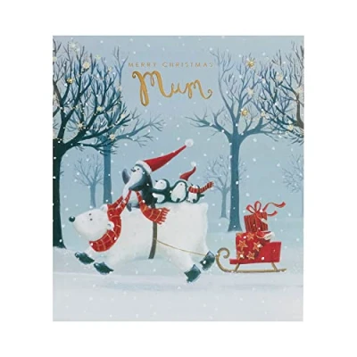 Image of Merry Christmas Mum Special Greeting Card Xmas Cards 669509