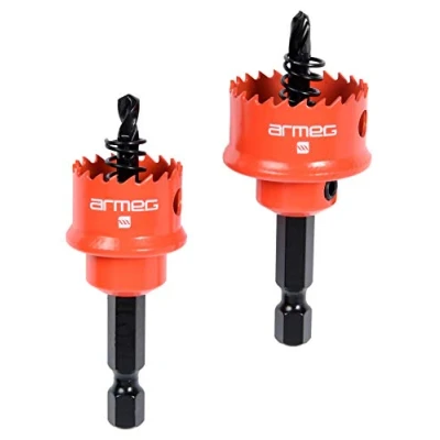 Image of Armeg 20mm &amp; 25mm Acceler8% Sheet Steel Holesaw Twin Pack