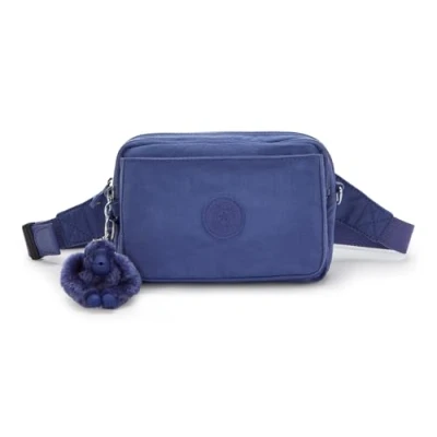 Image of Kipling ABANU Multi Small Crossbody Convertible to waistbag, Ocean Blue (Blue)