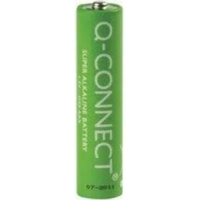 Image of Super Alkaline Batteries Q CONNECT AAA LR03 1 5V 20pcs / Office Appliances And Machines/Type 1,5V Kind LR3 Colour Green/Size AAA/Dimensions (mm) Diameter: 10,5 Wysoko