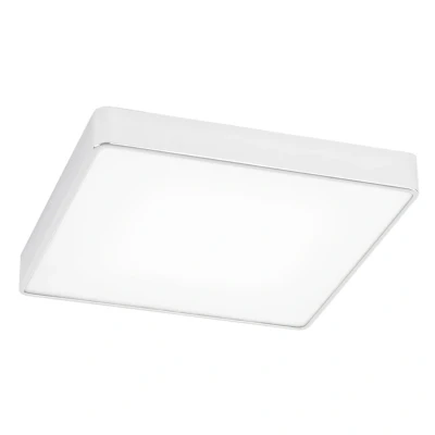 Image of Ontario Flush Ceiling Light White Structure 35cm 3900lm 3000K