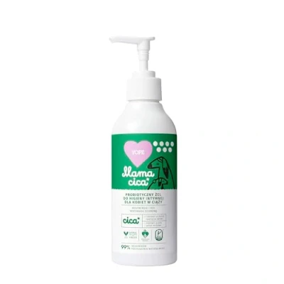 Image of YOPE Probiotic intimate wash for pregnant women MIcroflora Protection Aloe 99% Natural Ingredients MAMA CICA 300 ml
