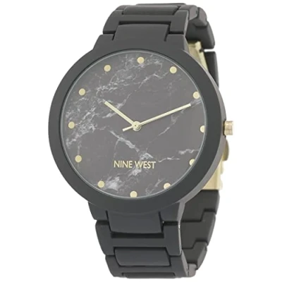 Image of Nine West Women&#039;s Rubberized Bracelet Watch