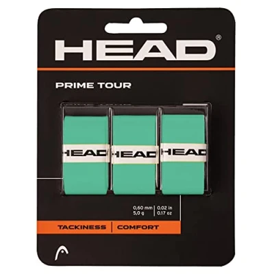 Image of HEAD Prime Tour racket overgrip 3 pack, Mint