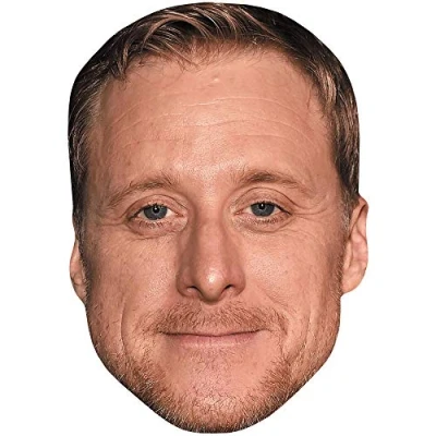 Image of Alan Tudyk (Beard) Celebrity Mask, Flat Card Face, Fancy Dress Mask