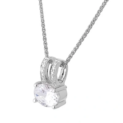 Image of Orphelia &#039;Alena&#039; WoMens 925 Sterling Silver Chain with Pendant ZH 7122 One Size