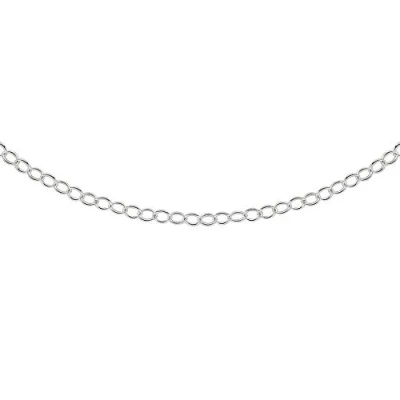 Image of Tuscany Silver Women&#039;s Sterling Belcher Chain of Length 76cm