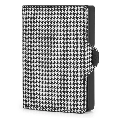 Image of slimpuro Wallet Card Holder, Men&#039;s Accessories Wallets, Cases &amp; Money Organisers, Slim Travel with Coin Pocket, Smart Thin Leather Wallet, Women Bank Holder RFID Blocking