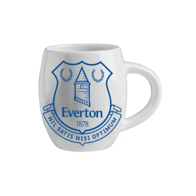 Image of FOCO Officially Licensed Everton FC Football White Large Tea Coffee Mug