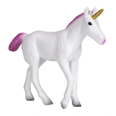 Image of MOJO Unicorn Baby Pink Hand Painted Toy Figure Fantasy &amp; Figurines Collection True to Life Highly Detailed Designed in UK