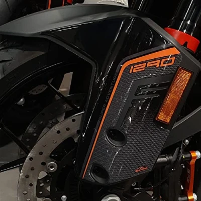 Image of Resin Bike Motorcycle 3D Stickers Compatible with KTM 1290 Super Adventure S 2021. Side Plates Protections from Bumps and Scratches. Pair of Gadget Moto
