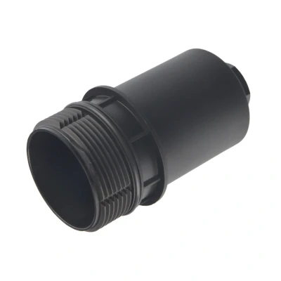 Image of 06L115401B, 06L115401BSK1, 06L115401D, 06L115401DSK1, 06L115401J Cover, oil filter housing FEBI BILSTEIN 184210 74mm with seal ring