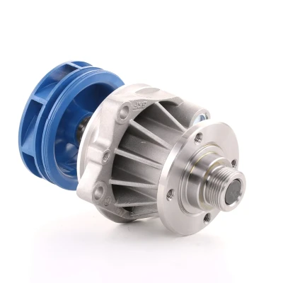 Image of 11511433712, 11511433828, 11511722536, 11511730414, 11511740241 Water pump SKF VKPC 88617 with gaskets/seals Plastic for V ribbed belt use