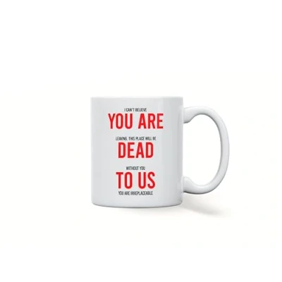 Image of forefrontdesigns Personalised Funny Text Mug, Printed Photo customised, Birthday, Gift, 11oz, Any Wording, Coffee, Tea