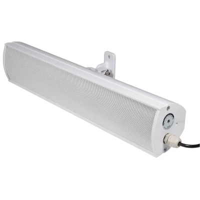 Image of Adastra Weather Proof &amp; Fire Rated Column Speaker White