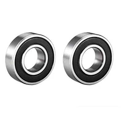 Image of 2 Pack Deep Groove Ball Bearing Double Side Rubber Sealed Bearings 12mm x 32mm 10mm
