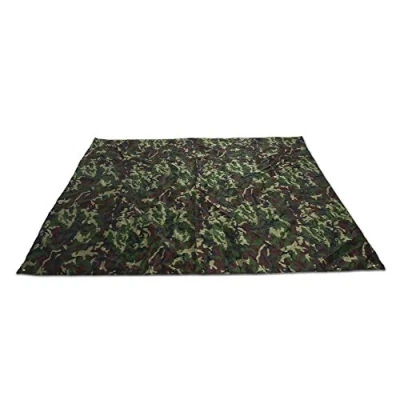 Image of Nikou Camping Tarp, Camouflage Hammock Rain Fly Tent Tarp Waterproof Shelter Portable Lightweight Rainproof Mat for Outdoor Picnic Travel (Size : 3 * 2.9M)