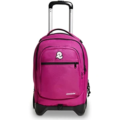 Image of Invicta Rolling backpack, NEW Plug Wheeled Book Bag, 3 in 1, Detachable Backpack + Trolley, For Teen, Girls&amp;Boys, School, Sport, Free Time, Laptop Sleeve, Italian Design