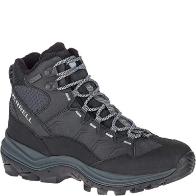 Image of Merrell Men&#039;s Thermo Chill Mid Waterproof Snow Boot Black 8 2E US