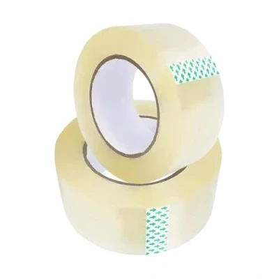 Image of 1ABOVE 2 Rolls Clear Tape for Packing 48mm x 66m 54 microns Ideal as Parcel Tape, Packaging Strong Clear, Heavy Duty, Moving House, Box