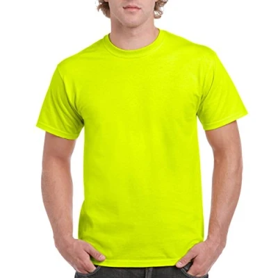 Image of Gildan Men&#039;s G2000 Ultra Cotton Adult T Shirt, Safety Green, Small, S