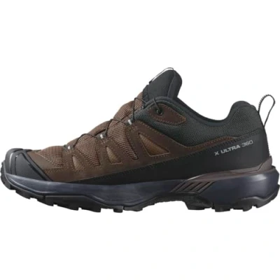 Image of Salomon X Ultra 360 GTX Hiking shoes, Men&#039;s, Size: 6.5, Dark earth/delicioso/sharkskin Leather and textile