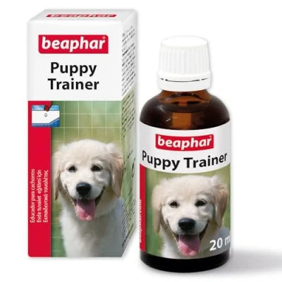 Image of Beaphar Puppy Toilet Trainer For House Training Puppies Contains Special Scent to Encourage Urinate in a Specific Area Easy Use Helps Reduces Time