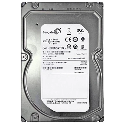 Image of Seagate Constellation ES2 ST32000645SS Internal HDD 2TB 7200 rpm/SAS 6Gb/s / 64MB Cache 8.9 cm 3.5 Inches/Suitable for 24/7 Continuous Operation/Bulk