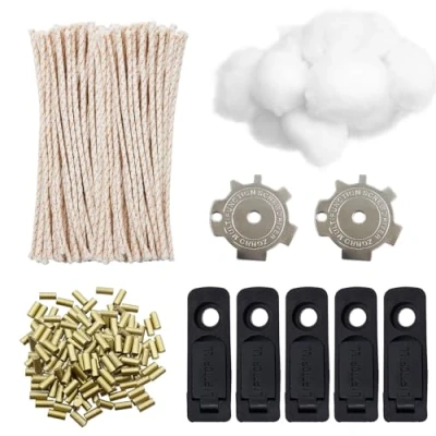 Image of Accessories Set for Petrol Lighter 100 Flints 50 Wicks 10 Gasket 5 Cotton 2 Screwdriver Repair Kit Universal Lighters