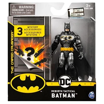 Image of DC Batman 2020 Rebirth Tactical 4 inch Action Figure by Spin Master