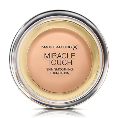 Image of Max Factor Miracle Touch Smoothing Foundation 45 Warm Almond (Old Formula)