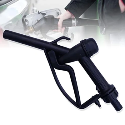 Image of Diesel Pump Nozzle, 1inch Manual Fuel Hose Trigger Nozzle Fit Transfer Oil Dispensing Chemical Liquid IBC Water Tank (25mm)