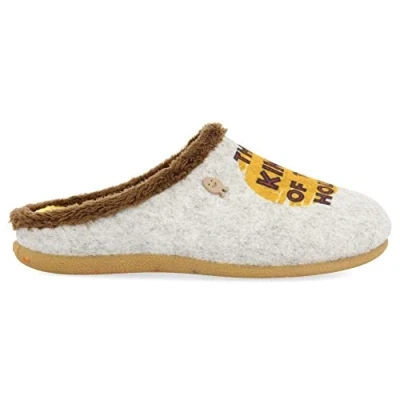 Image of HOT POTATOES Clogh Slipper, Grey, 13.5 UK Child