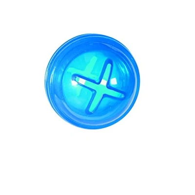 Image of Hero SnackTime Soft Rubber Bouncy Ball, Blue Dog Toy