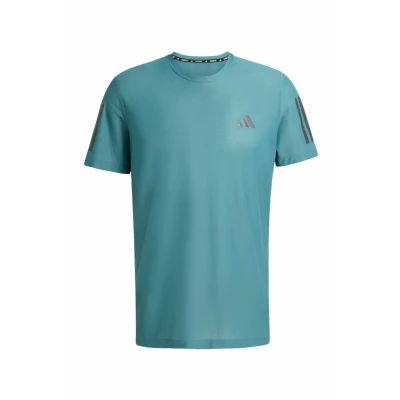 Image of adidas Men&#039;s Own The Run Tee, Preloved Teal, XL