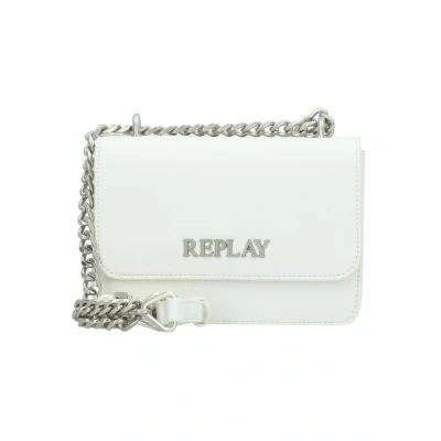 Image of Replay women&#039;s handbag made of faux leather, White (Optical 001), one size