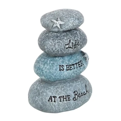 Image of Something Different Wholesale Seaside Themed Beach Resin Stone Ornament Coastal Living Decoration for a Better Life