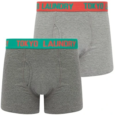 Image of Tokyo Laundry Tonsley (2 Pack) Boxer Shorts Set