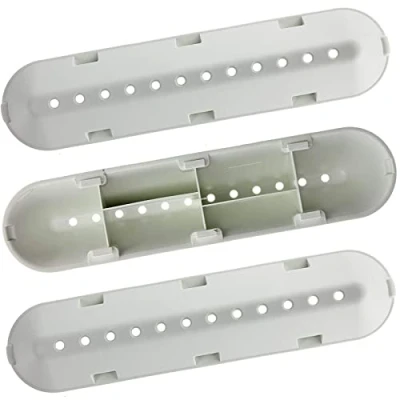 Image of SPARES2GO 12 Hole Drum Paddle Lifter Arm for Hotpoint WMD962 WMD962GUK WMD962PUK Washing Machines (227 mm x 53 38 mm, Pack of 3)