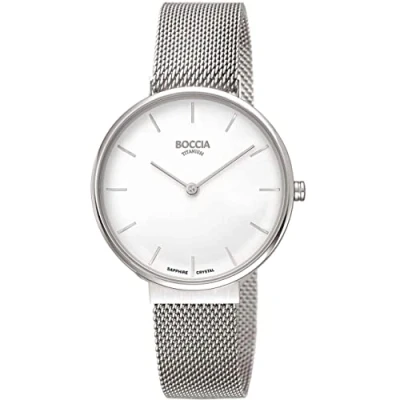 Image of Boccia Men Analog Quartz Watch with Titanium Strap 3327 09