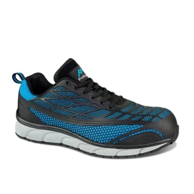 Image of Rock Fall ProMan PM4010 Boston Lightweight Safety Trainer Size 10.5 Blue