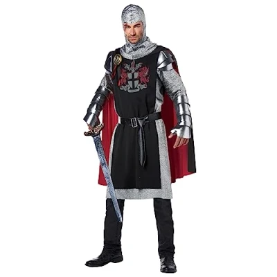 Image of Generique Medieval knight costume for men S/M