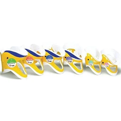 Image of Laerdal Medical Stifneck Extrication Collar One Piece for Cervical Spine Immobilisation in Blue/Yellow Paediatric