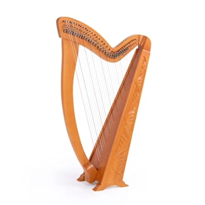 Image of MMX celtic harp in natural 36 strings