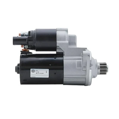 Image of 02E911023S, 02E911023SX Starter motor HELLA 8EA 011 612 361 12V 1,1kW 11 79mm VOLKSWAGEN: Transporter 5, 6, Scirocco III