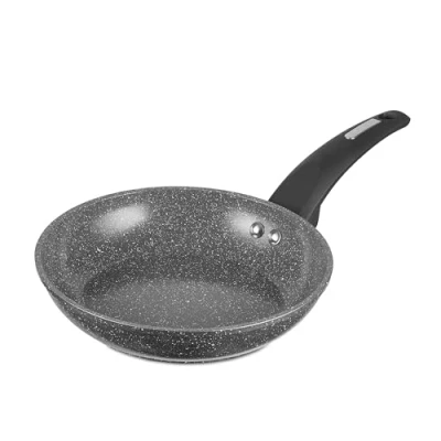 Image of Tower Cerastone T81222 Forged Frying Pan with Non Stick Coating and Soft Touch Handles, Graphite, 20 cm
