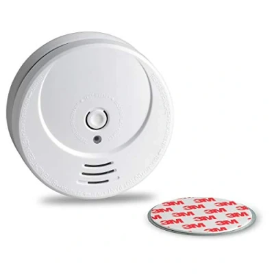 Image of SEBSON Smoke Alarm 10 Year Battery incl. Magnetic Fixing, Detector GS506, photoelectric Alarm, 9V DC Lithium included, DIN EN 14604 certified